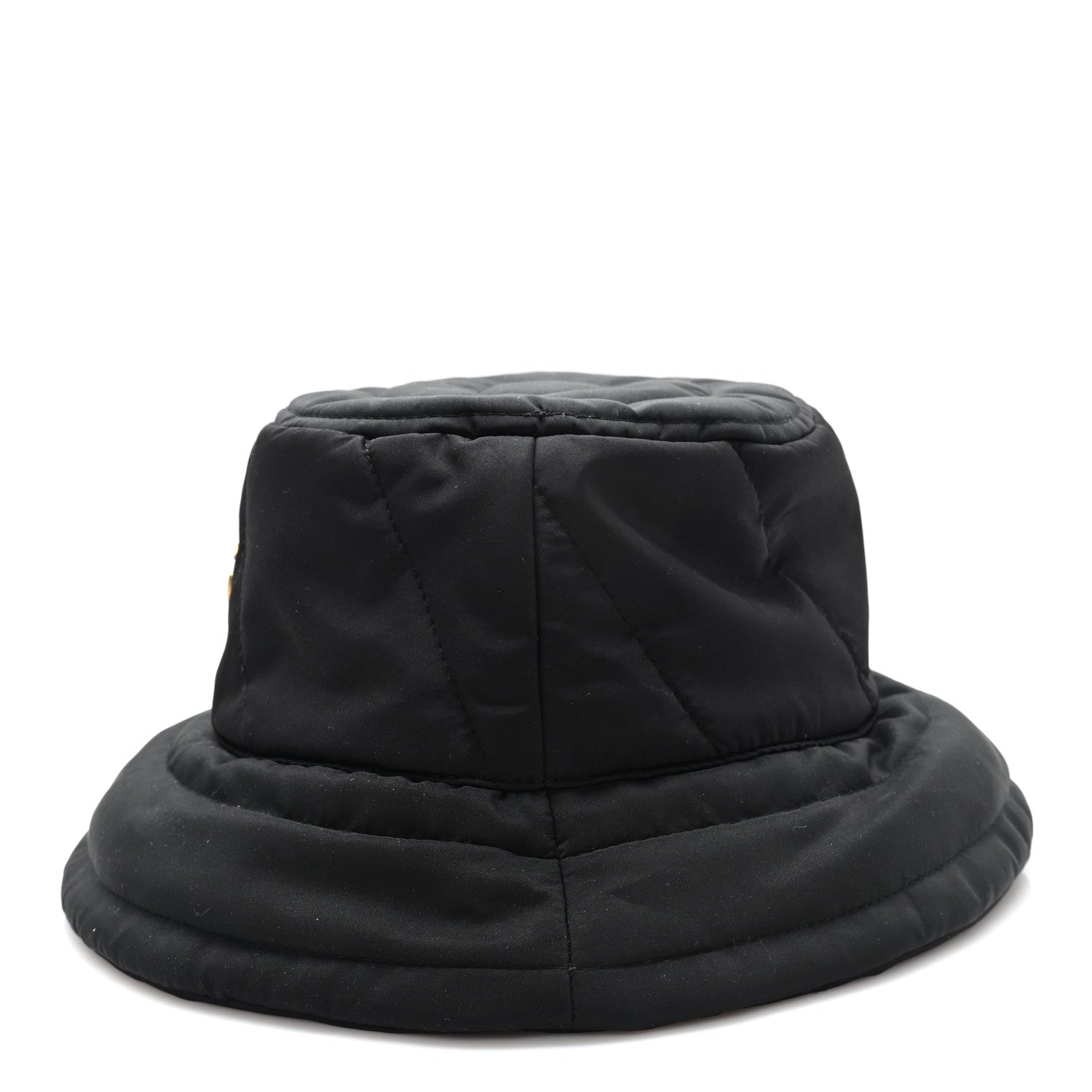 Gucci Nylon Quilted GG Bucket Hat M Black 4 of 10