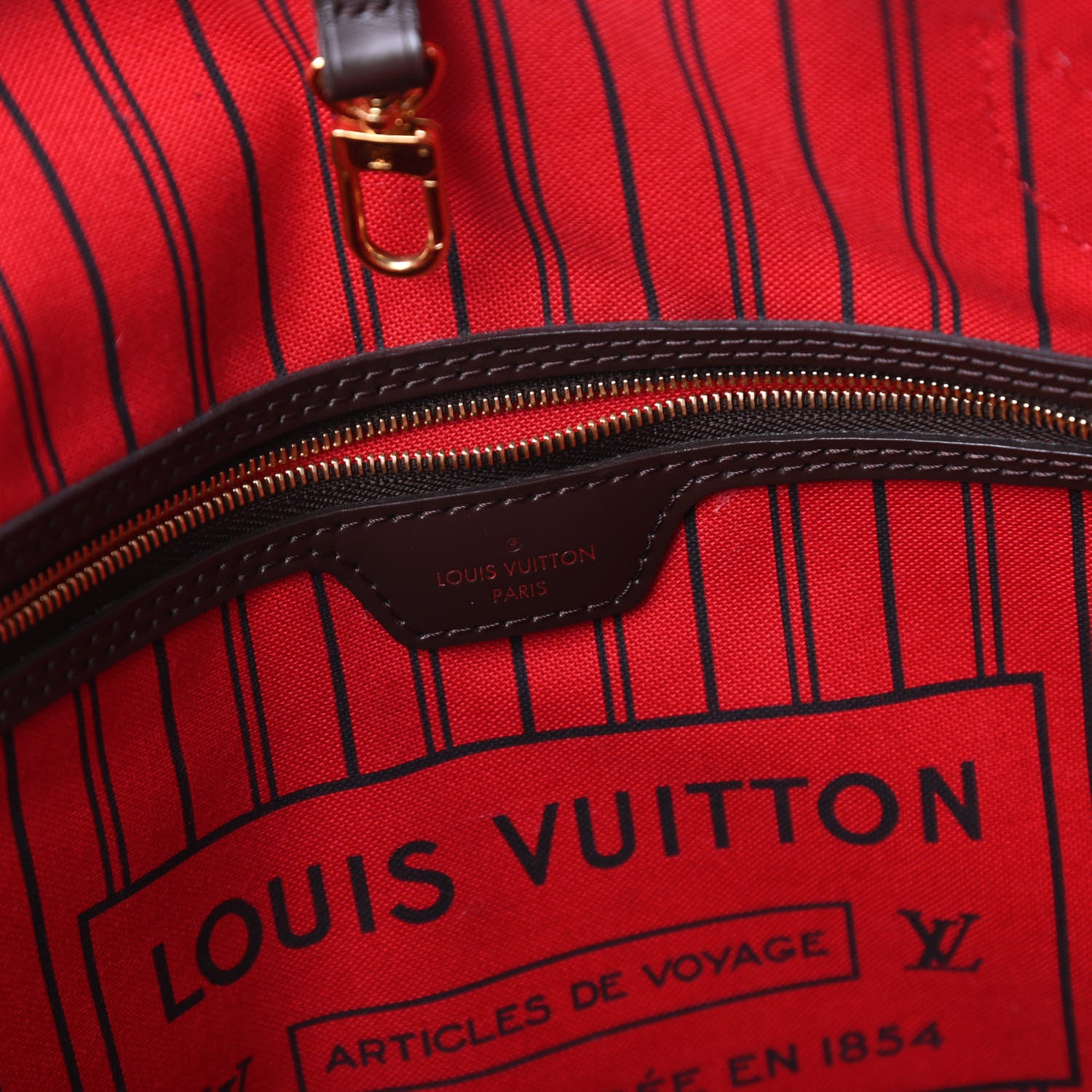 Louis Vuitton Damier Ebene Neo Neverfull GM 8 of 10