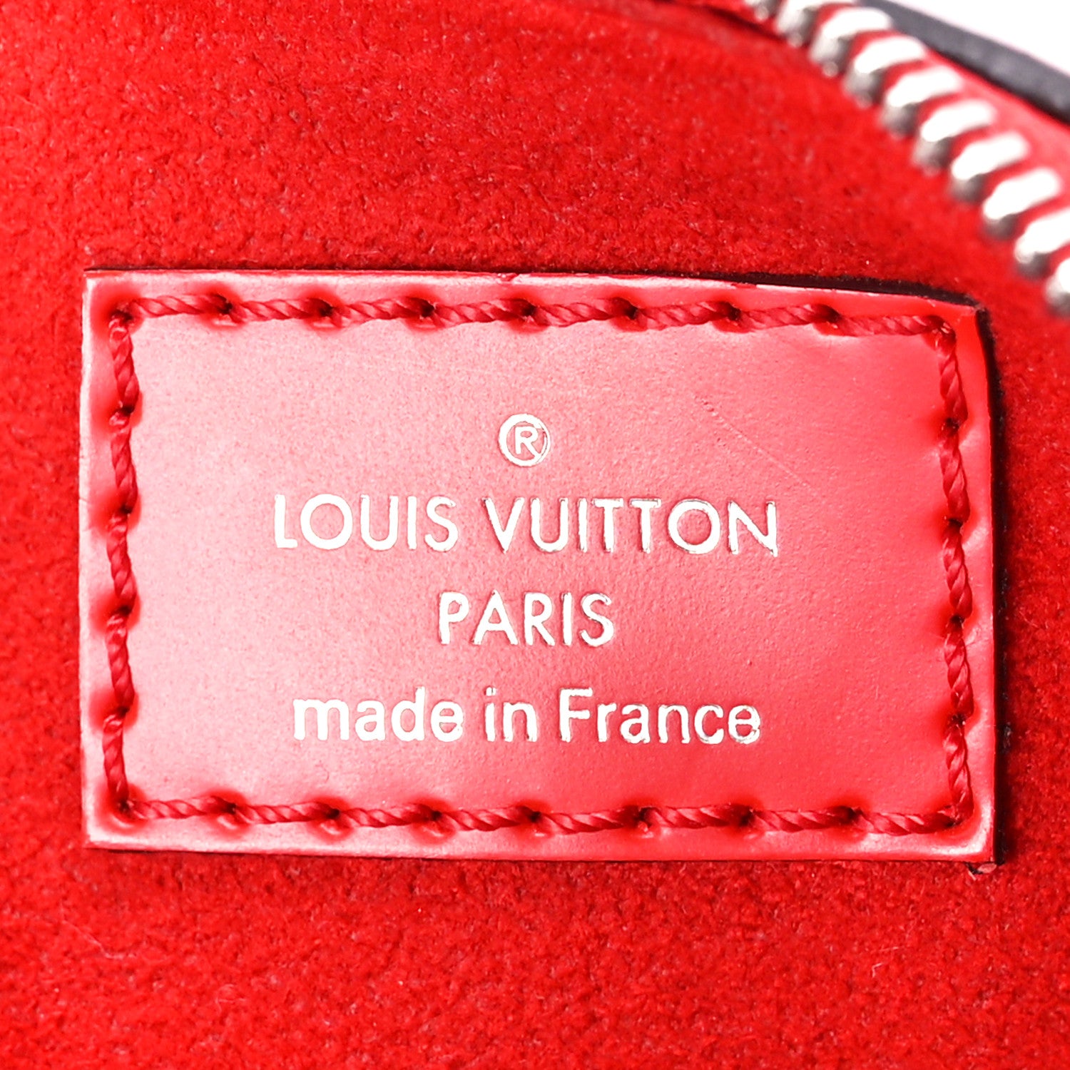 Louis Vuitton Epi Alma Nano Carmine 6 of 12