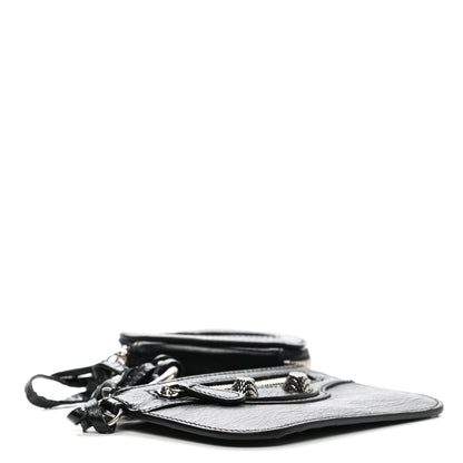 Balenciaga Agneau Le Cagole Clip On Card Mirror Black 4 of 11