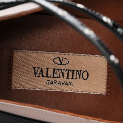 Valentino Garavani Patent Love Latch 50mm Pumps 41 Black Poudre 7 of 7