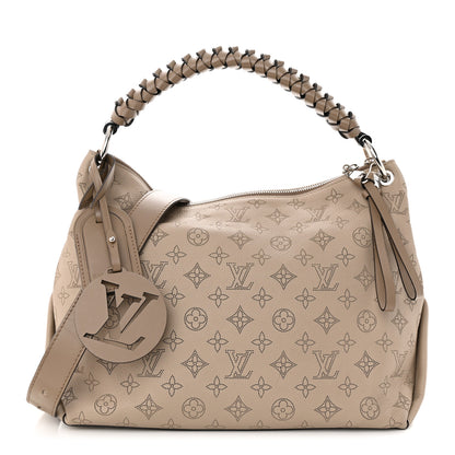 Louis Vuitton Mahina Beaubourg Hobo MM Galet 1 of 10