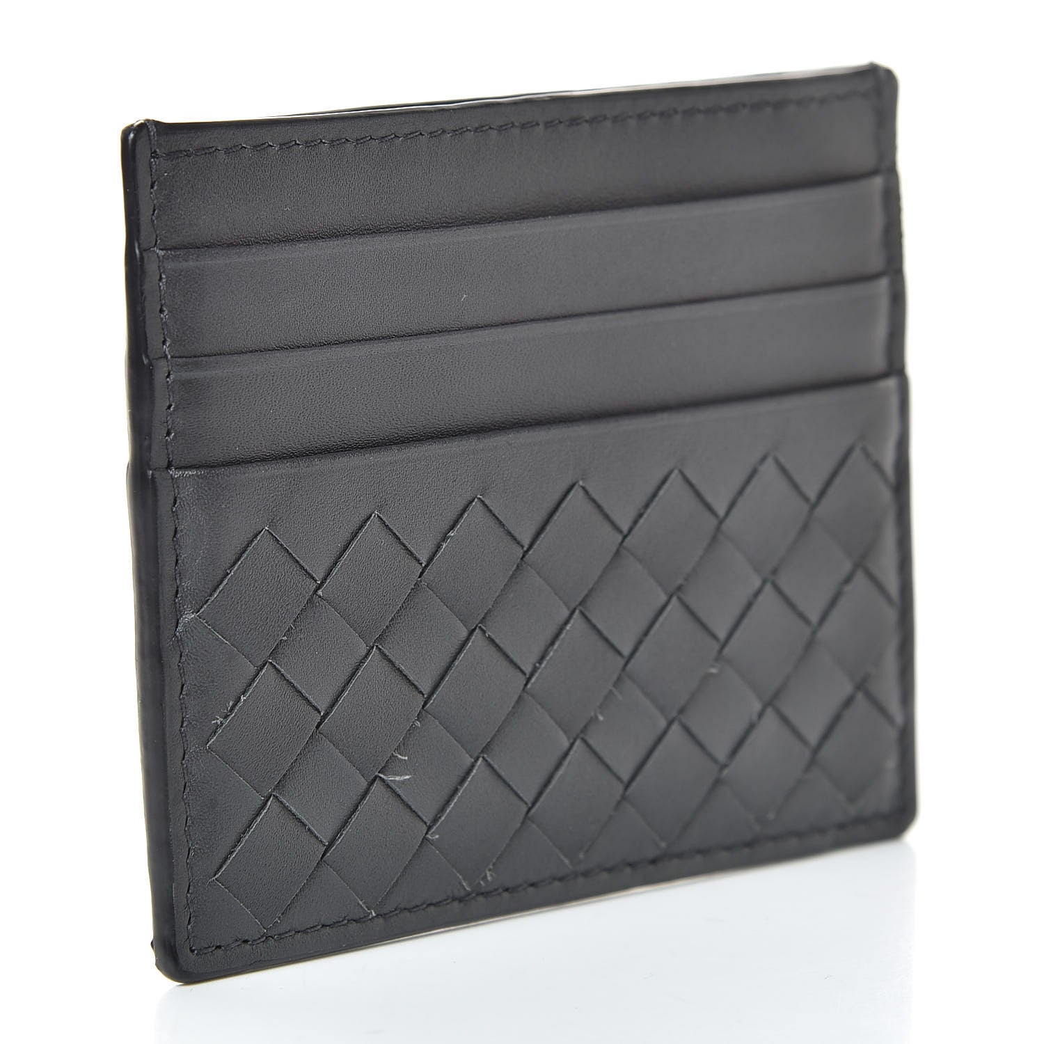 Bottega Veneta Nappa Intrecciato VN Card Case Ardoise 3 of 8