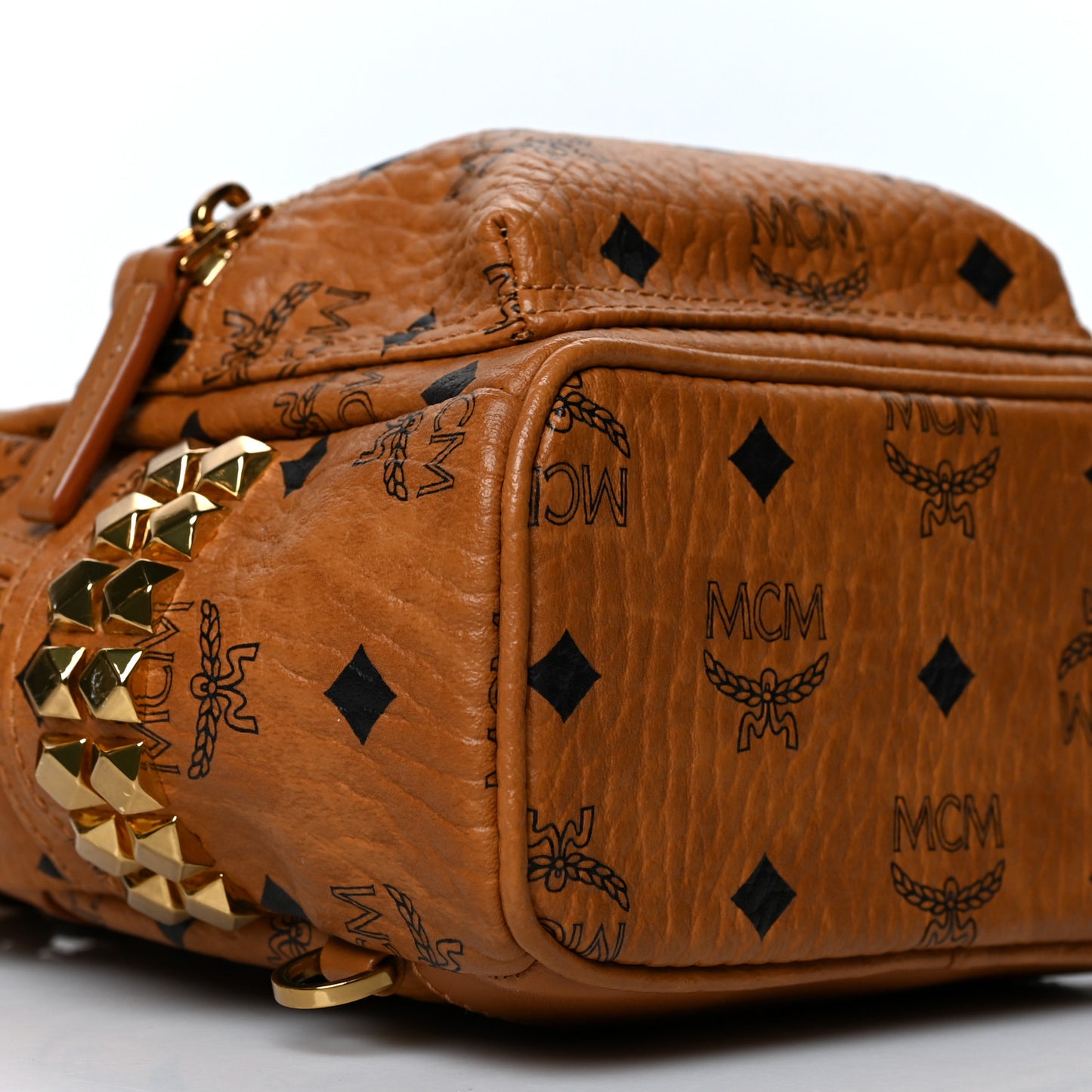 Visetos Side Stud X-Mini Stark Bebe Boo Backpack Cognac