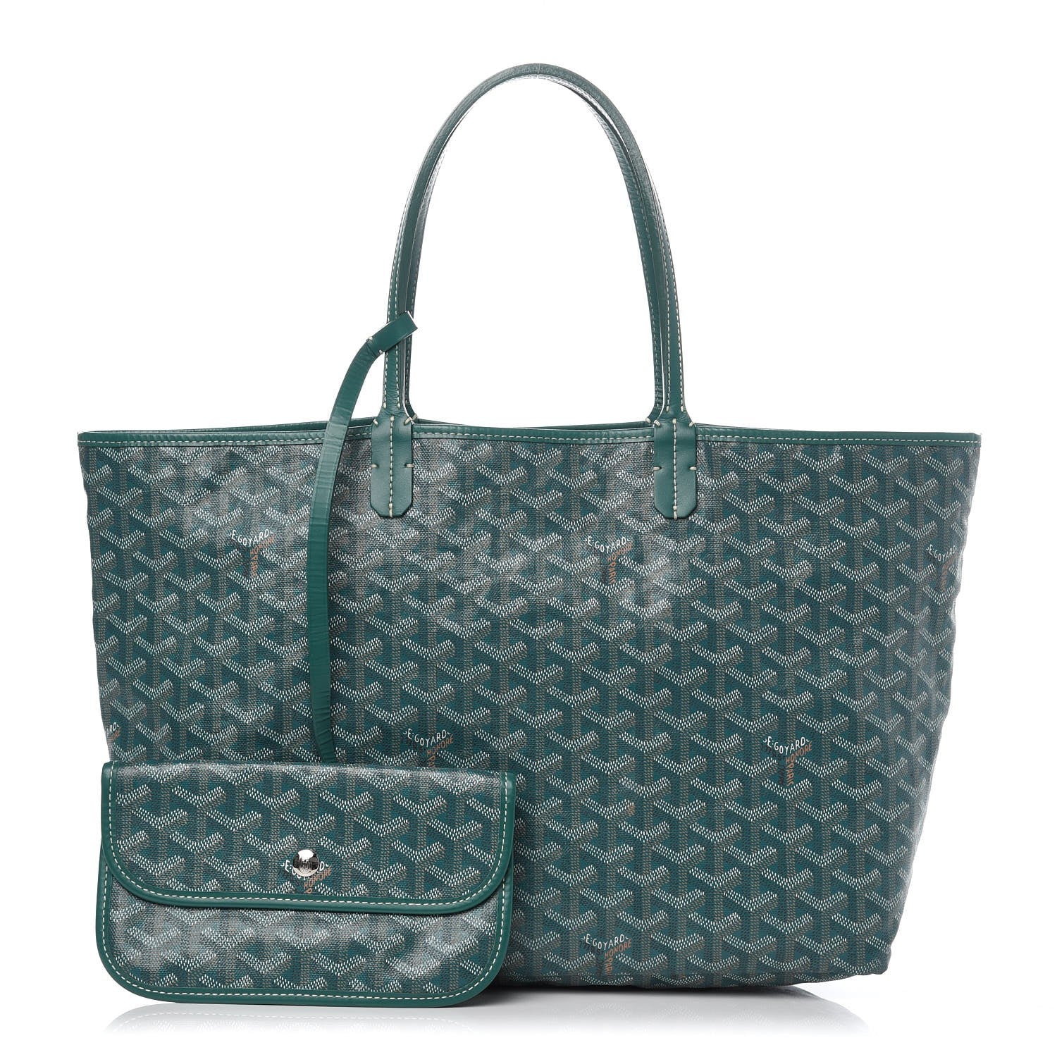 Goyard Goyardine Saint Louis PM Green 1 of 9