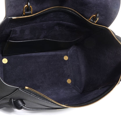 Celine Grained Calfskin Mini Belt Bag Black 5 of 8