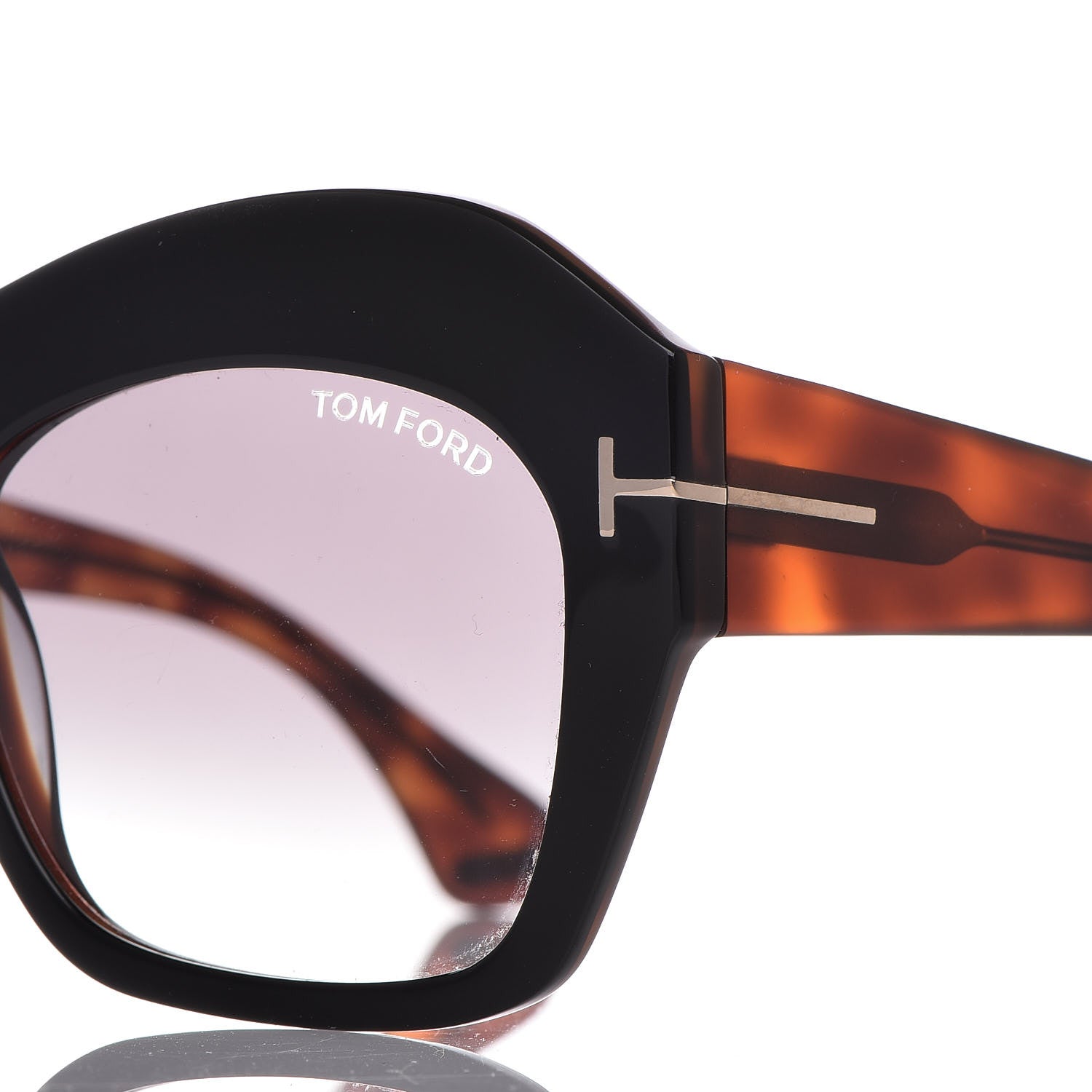 Tom Ford Emmanuelle Sunglasses TF534 Black Havana 7 of 8