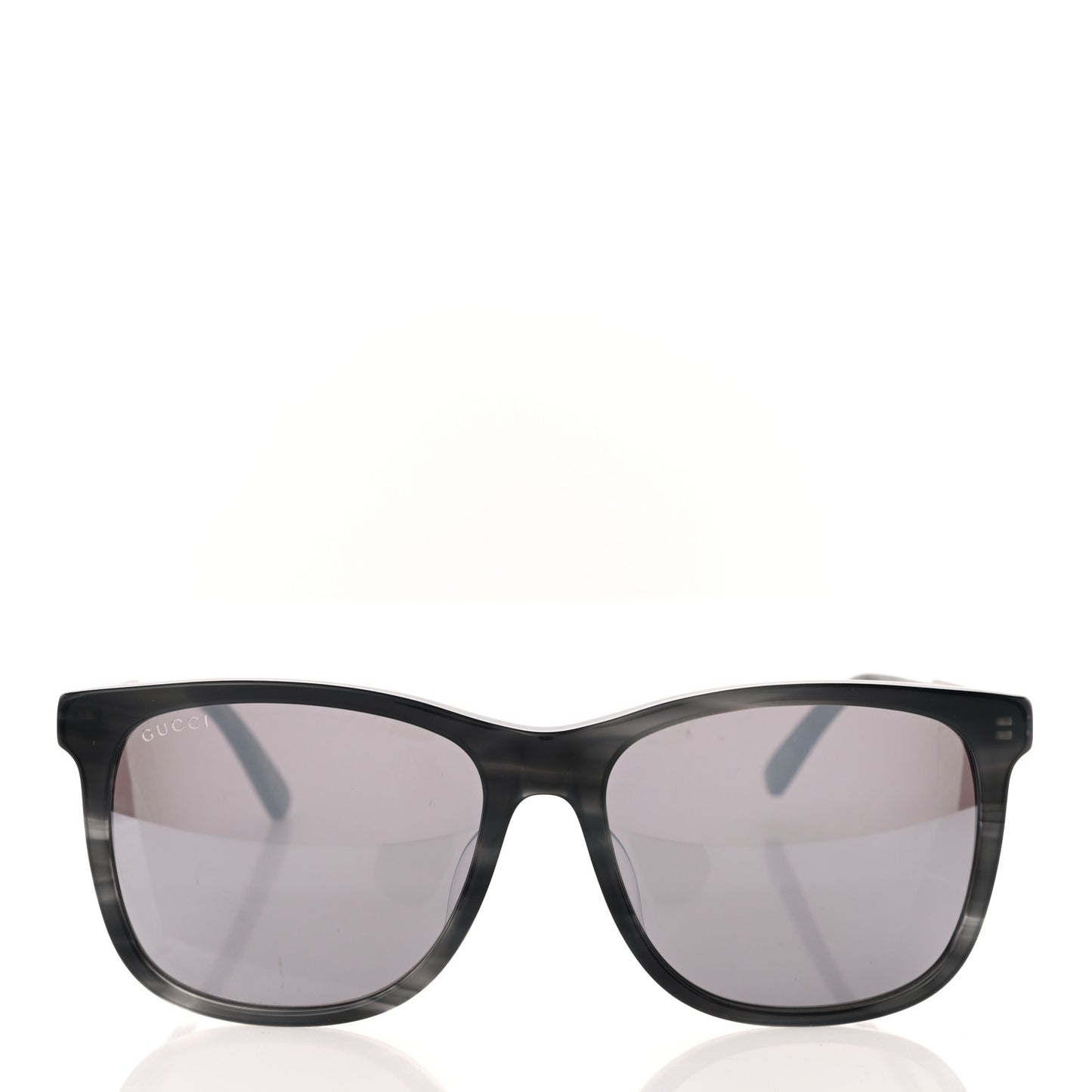 Acetate Square Frame Web Sunglasses GG0078SK Black