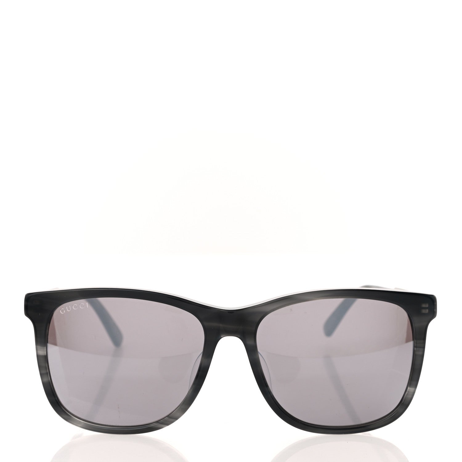 Gucci Acetate Square Frame Web Sunglasses GG0078SK Black 2 of 8