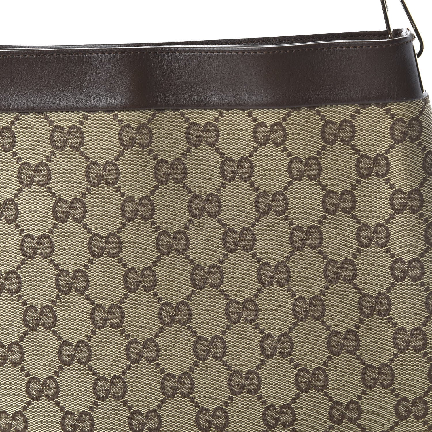 Gucci Monogram Shoulder Bag Dark Brown 10 of 11