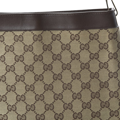Gucci Monogram Shoulder Bag Dark Brown 10 of 11
