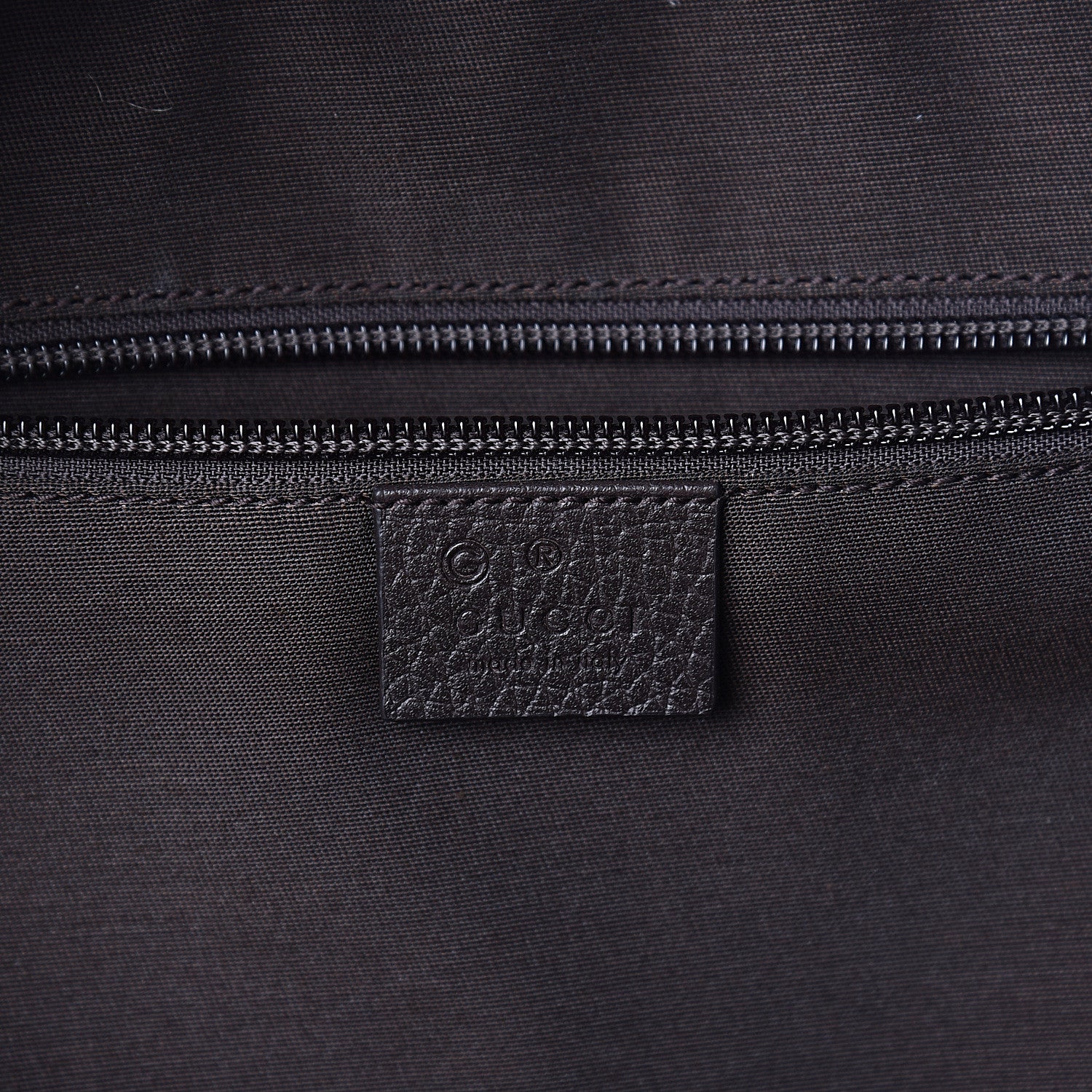 Gucci Monogram Travel Backpack Dark Brown 6 of 10