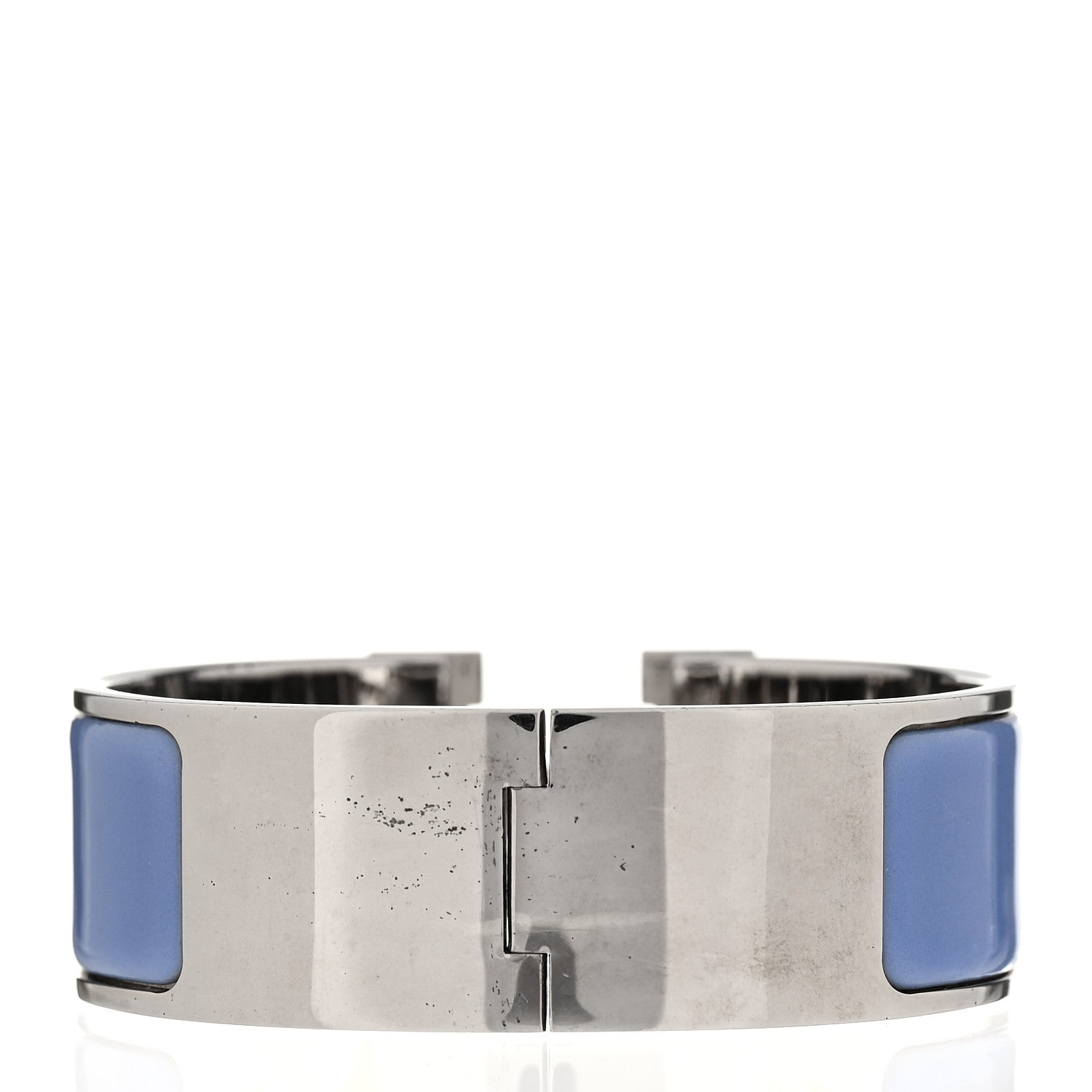 Hermes Enamel Wide Clic Clac H Bracelet PM Periwinkle 3 of 6
