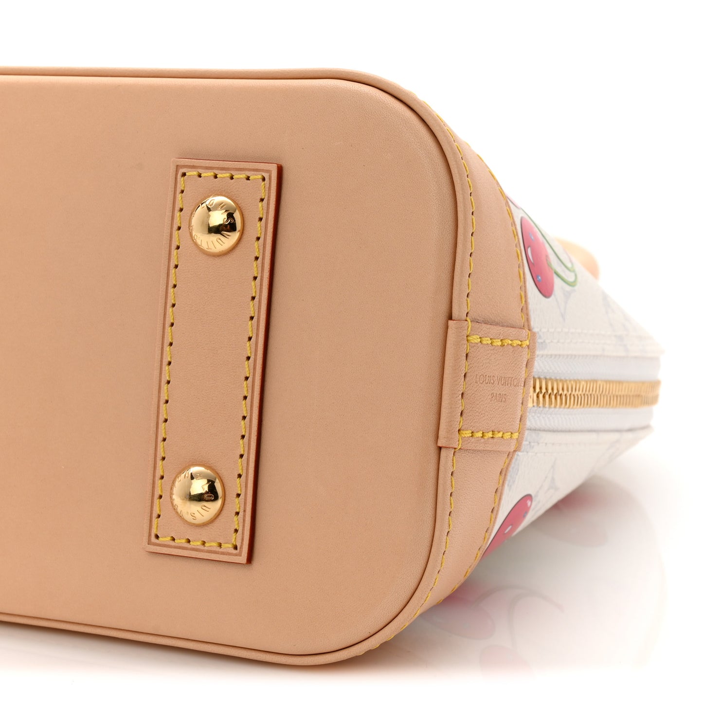 LV X TM Monogram Cerises Alma BB White