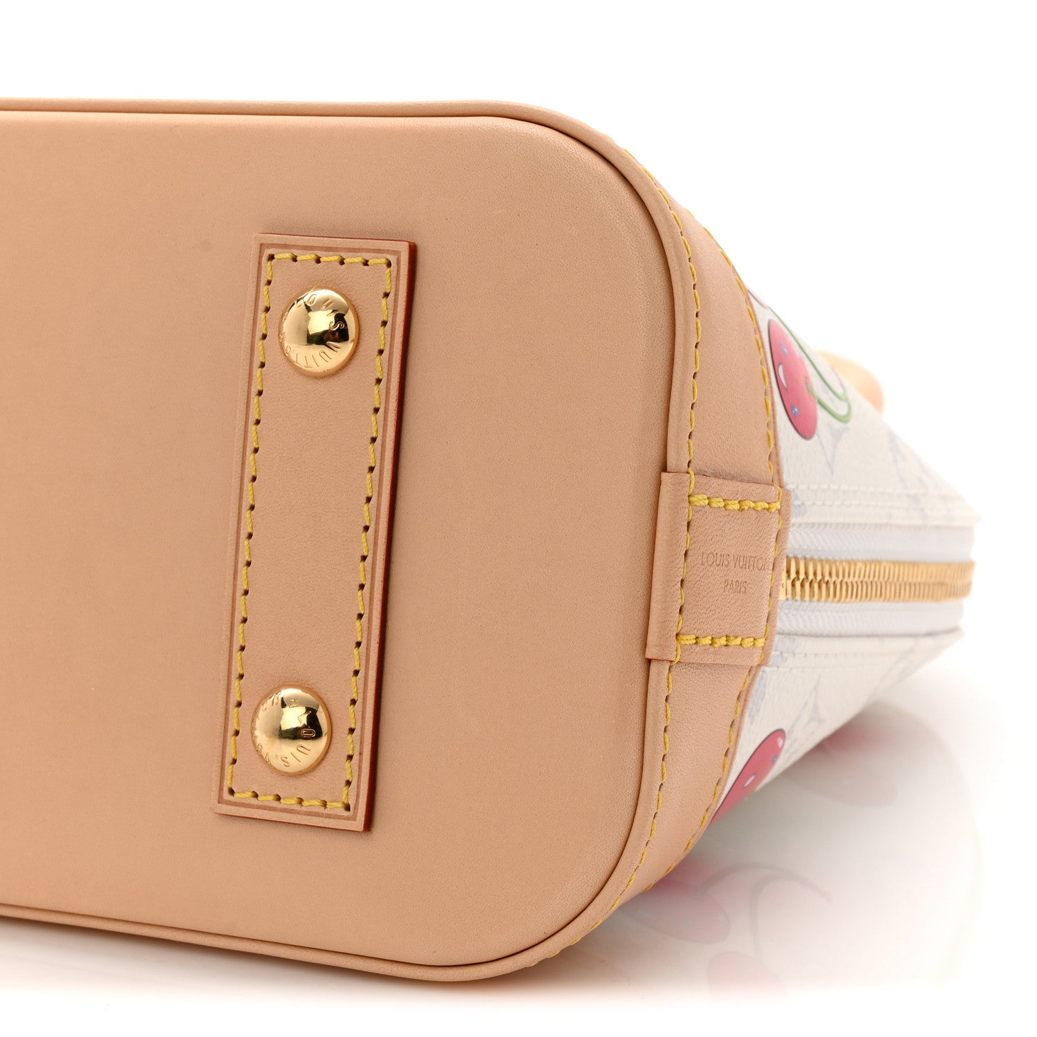 Louis Vuitton LV X TM Monogram Cerises Alma BB White 9 of 10