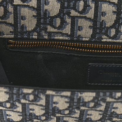 Christian Dior Oblique 30 Montaigne Flap Bag Blue 11 of 11