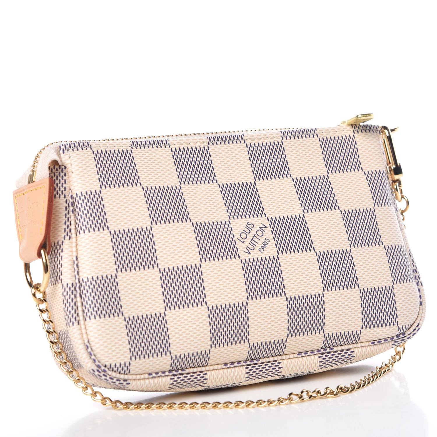 Louis Vuitton Damier Azur Mini Pochette Accessories 3 of 10