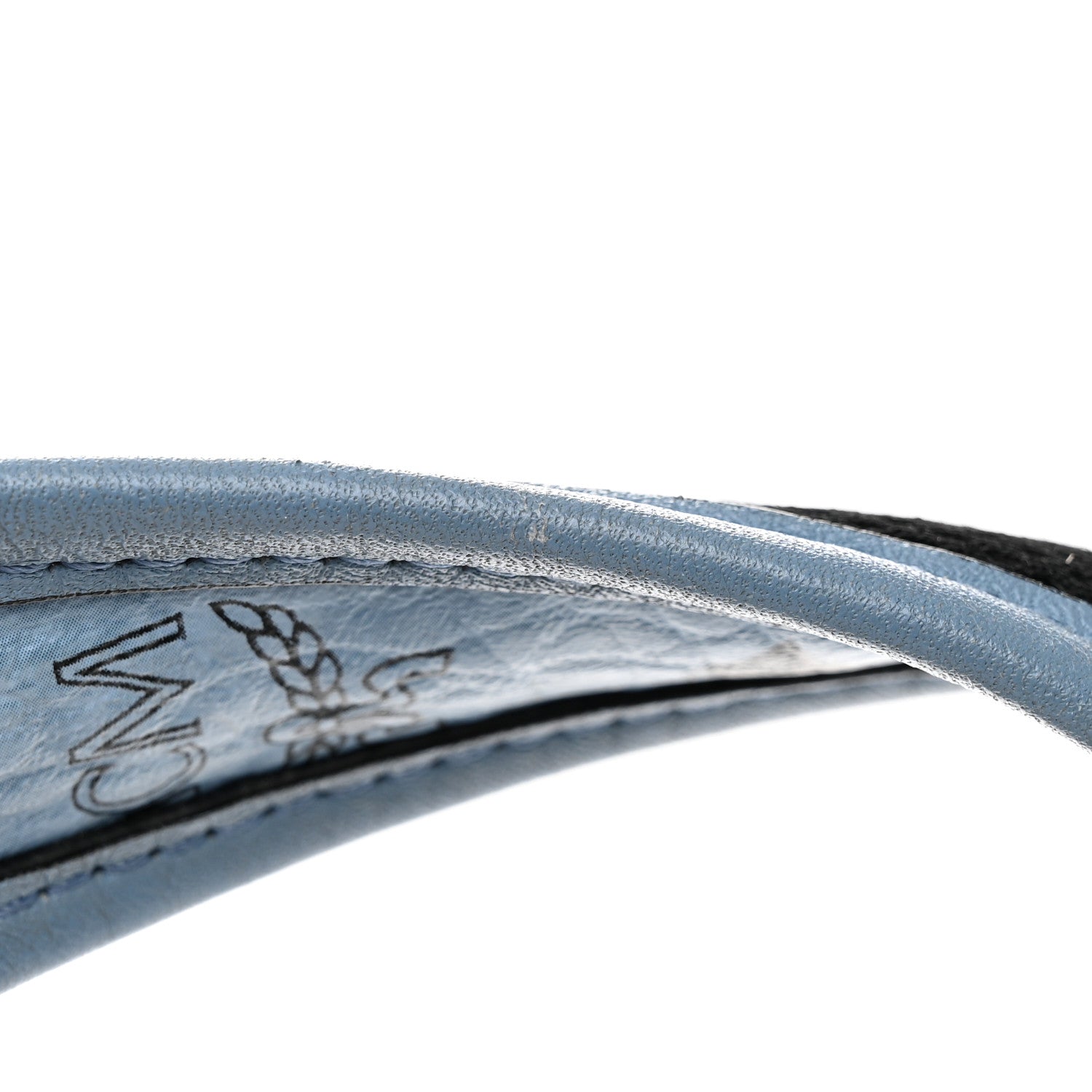 MCM Visetos Side Stud Mini Stark Backpack Blue 20 of 28