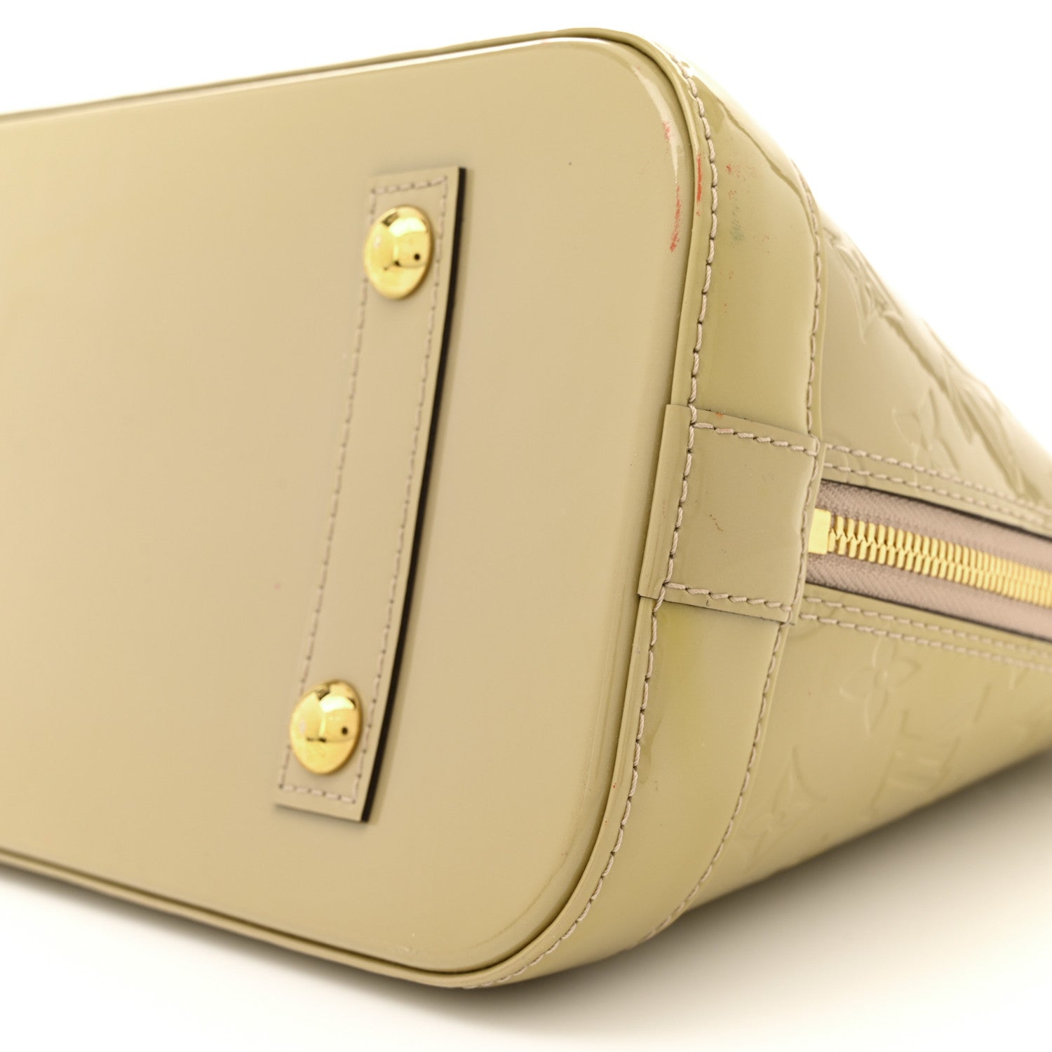 Louis Vuitton Vernis Alma PM Dune 10 of 15