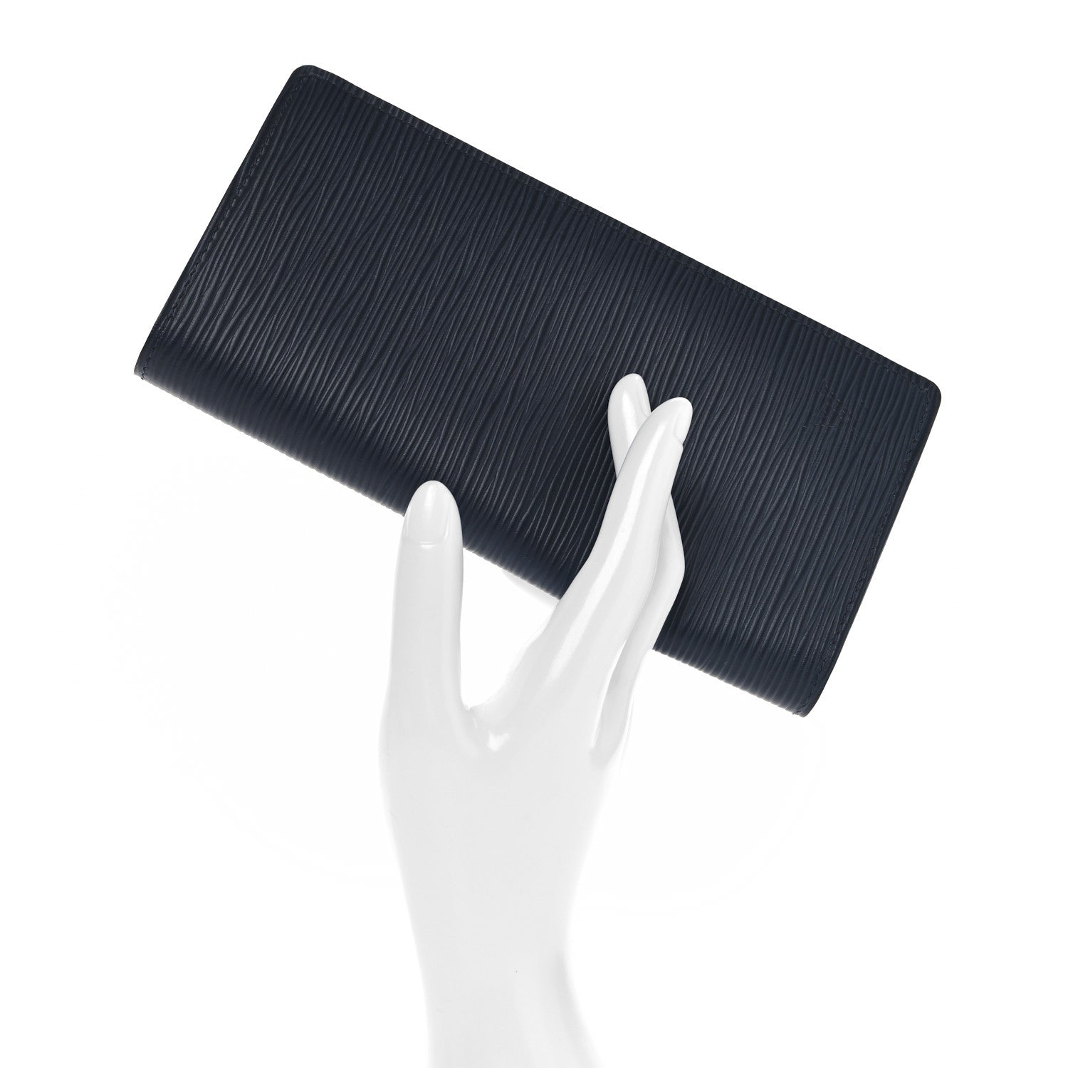Louis Vuitton Epi Brazza Wallet Blue Marine 2 of 6
