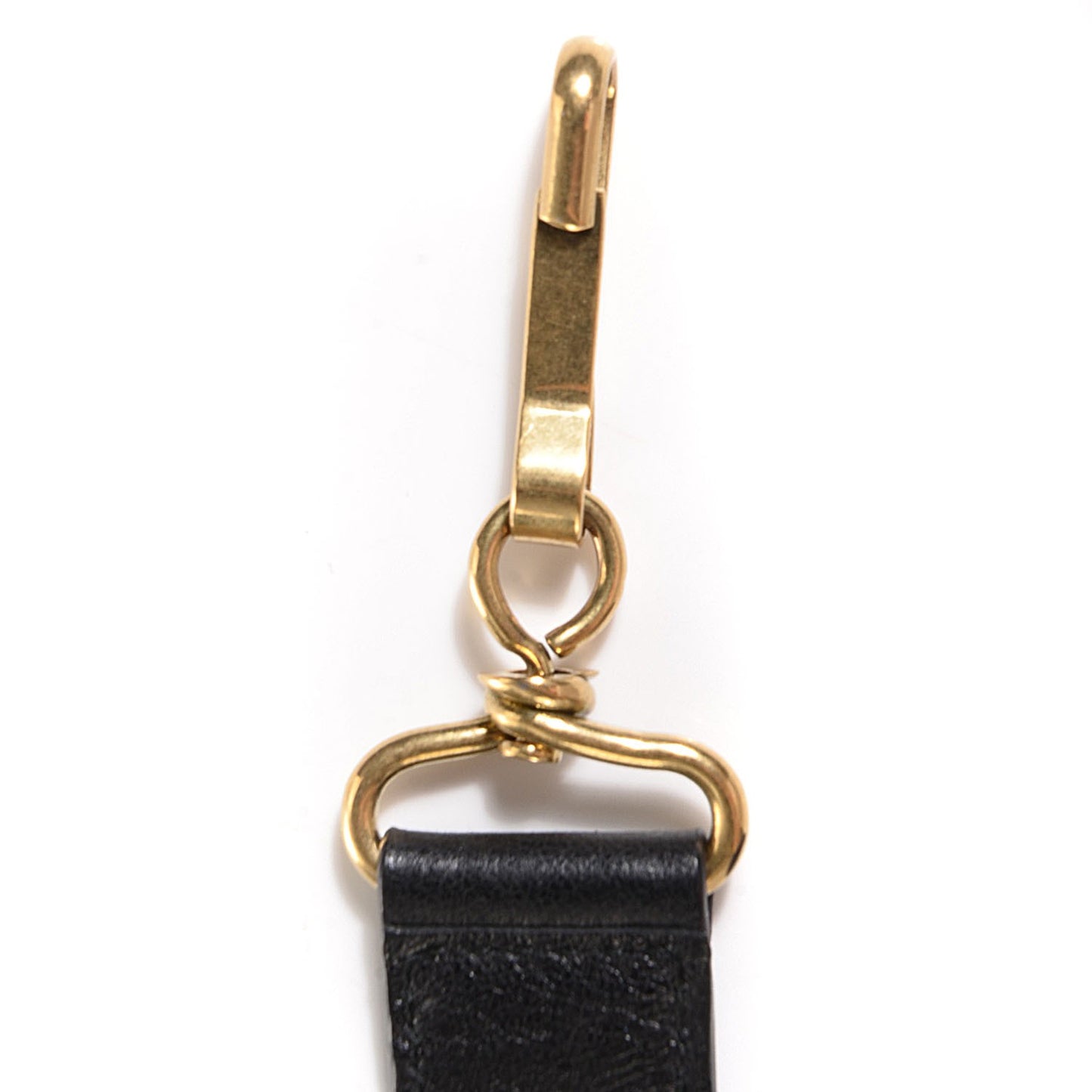 Agneau Classic Hardware Perforated Dot City Black