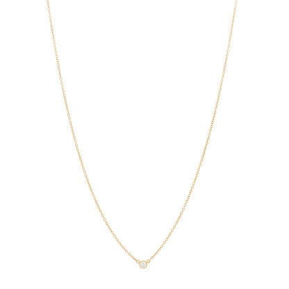 Tiffany 18K Yellow Gold Diamond .05ct Elsa Peretti Diamonds by the Yard Pendant Necklace 1 of 5