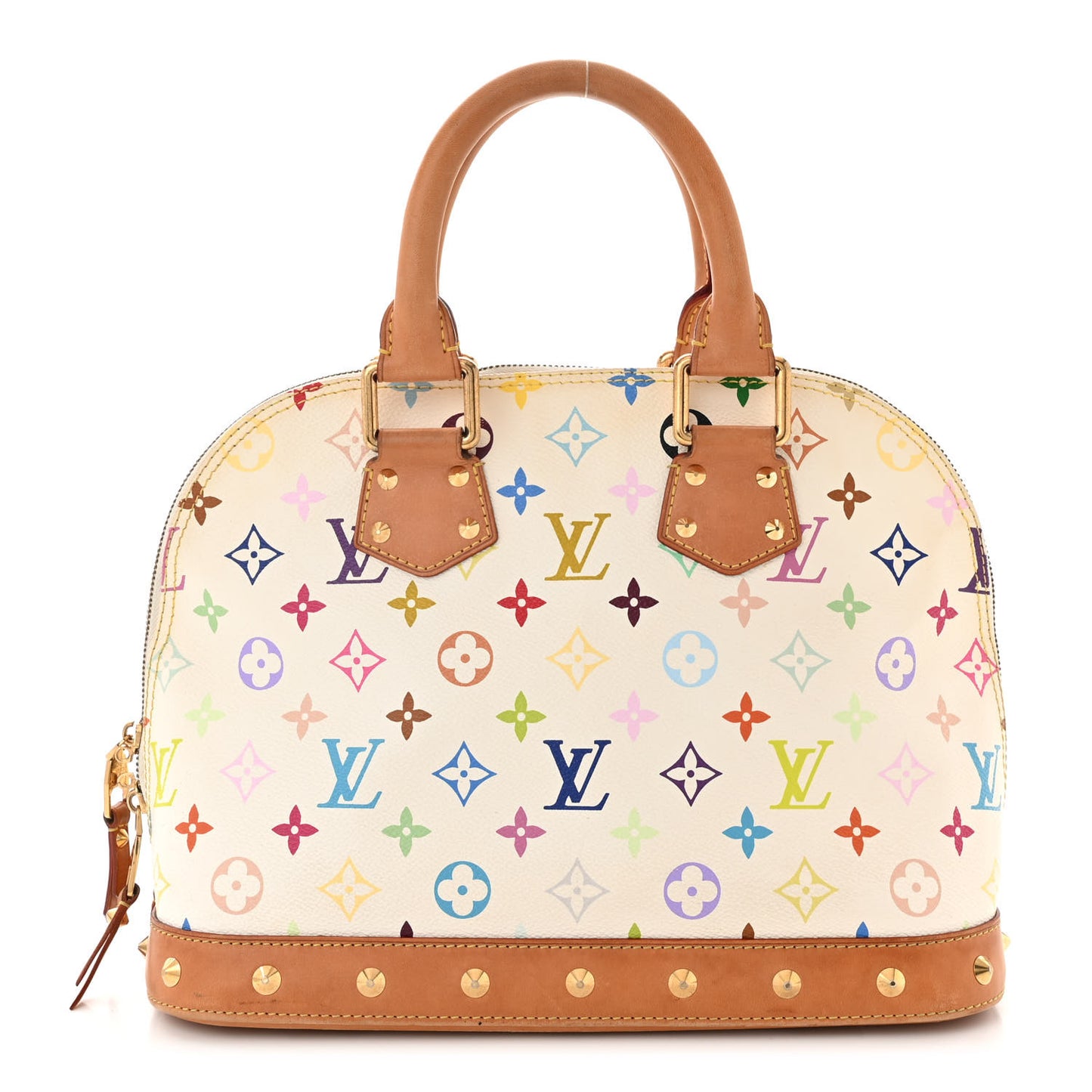 Monogram Multicolor Alma PM White