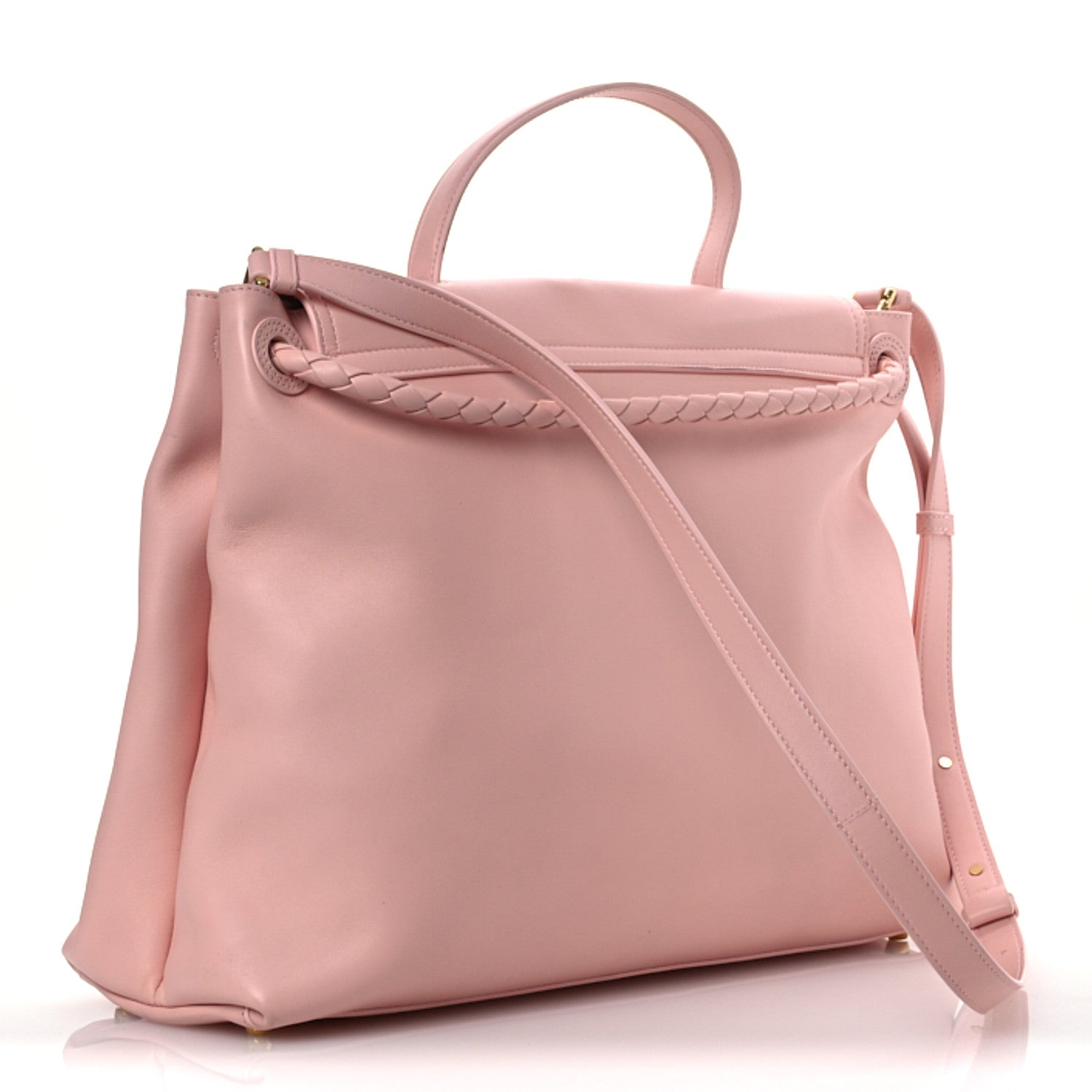 Bottega Veneta Silky Calfskin Large Ciao Ciao Rose 5 of 37