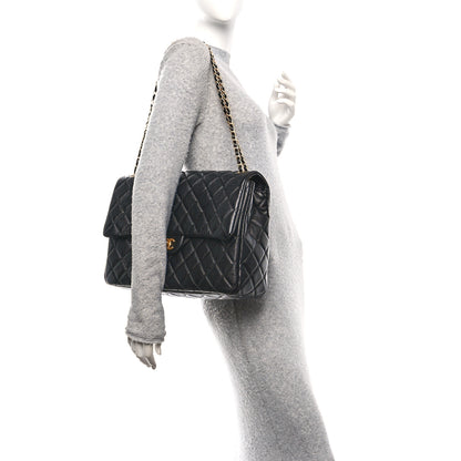 Chanel Caviar Quilted Small XXL Travel Flap Bag Black 3 of 11