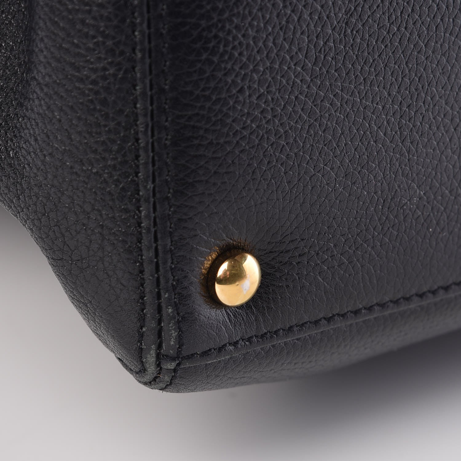 Chanel Calfskin Cerf Executive Shopper Tote Black 13 of 17