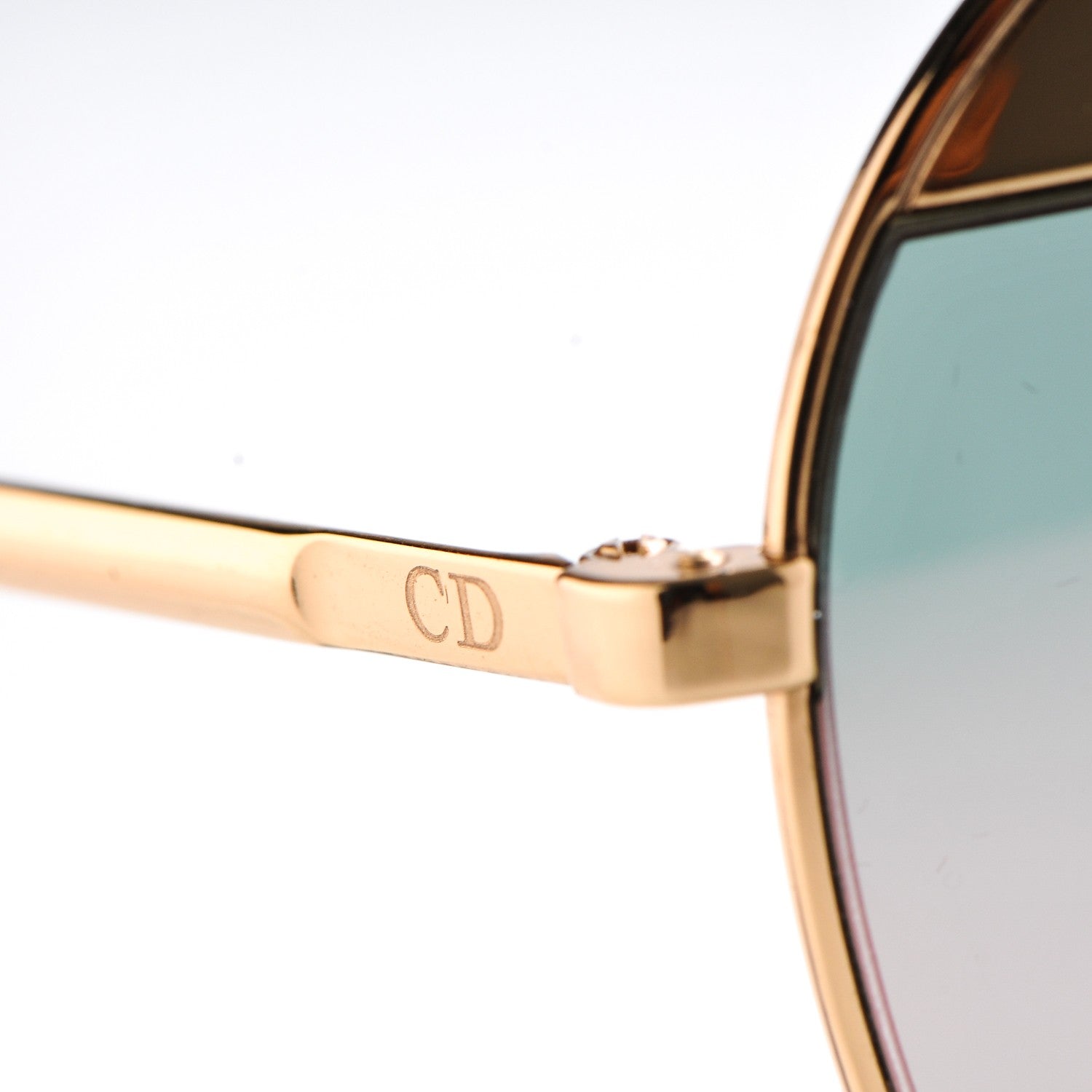 Christian Dior Split 1 Aviator Sunglasses Rose Gold 8 of 8
