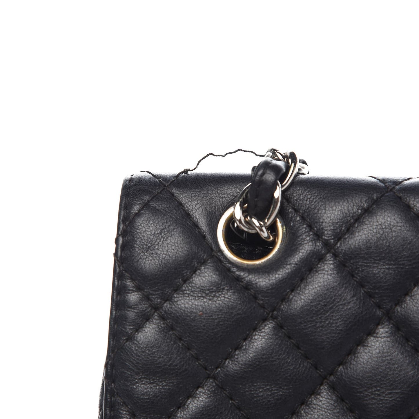 Calfskin Quilted In The Business Flap Bag Black