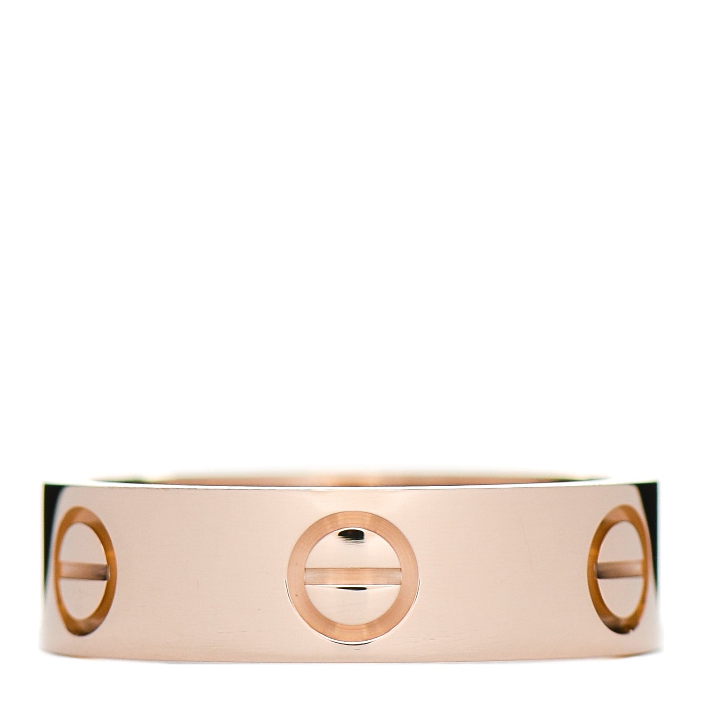 18K Pink Gold 5.5mm LOVE Ring 53 6.5