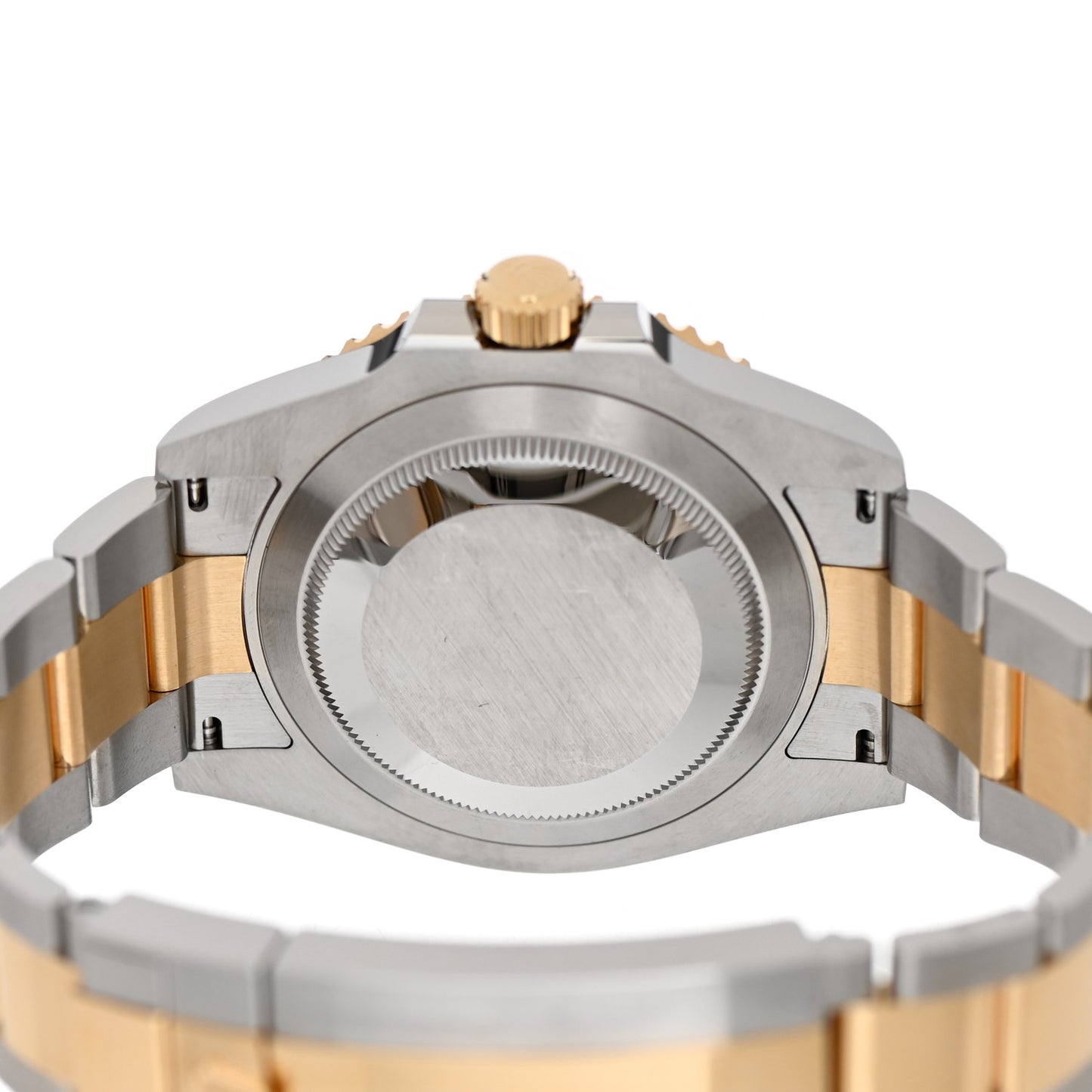 Stainless Steel 18K Yellow Gold 41mm Submariner Date Watch Black 126613LN