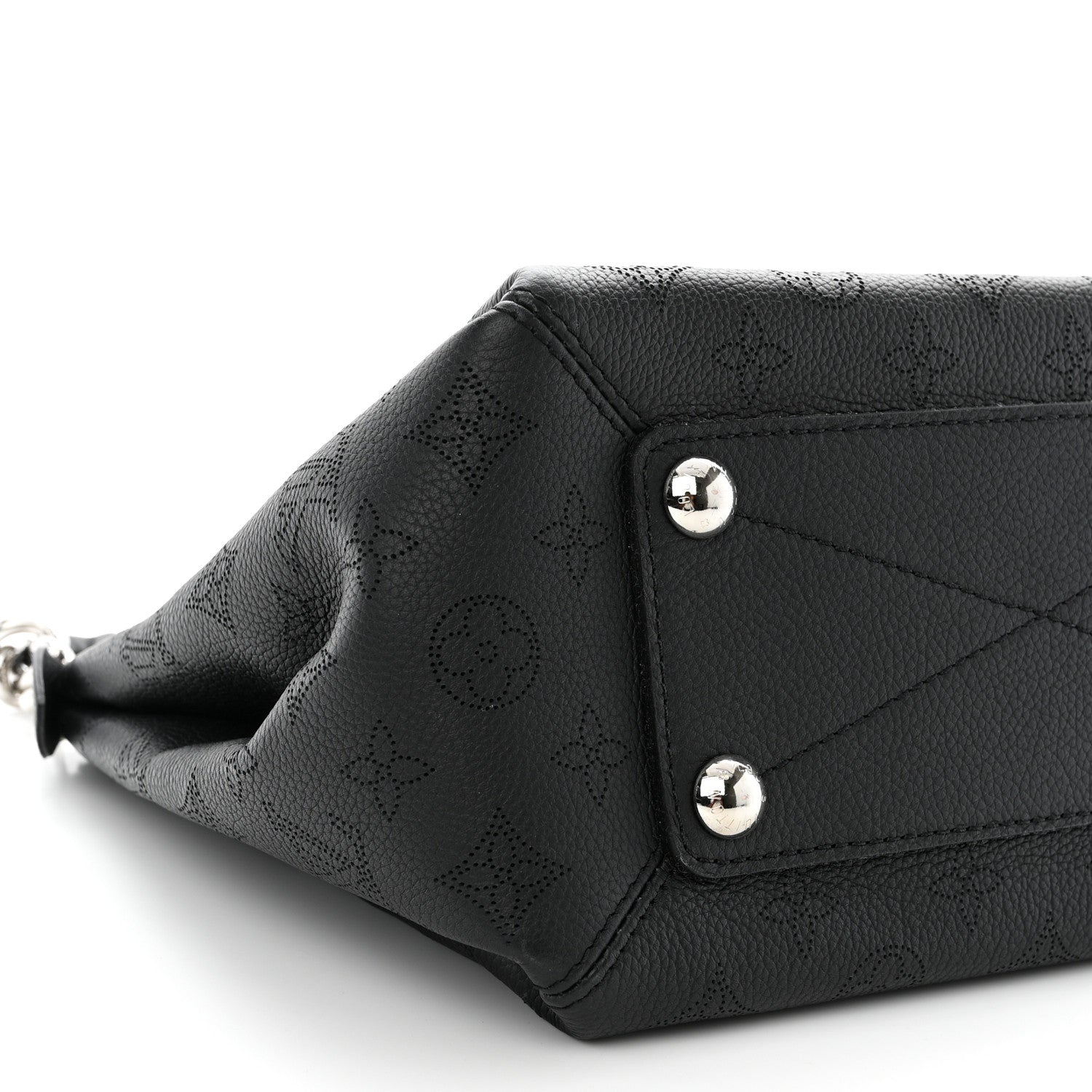Louis Vuitton Mahina Babylone Chain BB Black 9 of 10
