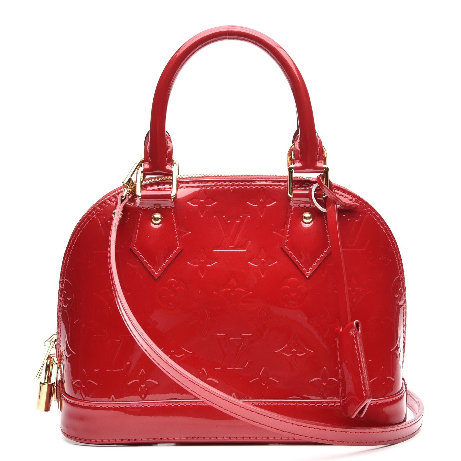 Louis Vuitton Vernis Alma BB Pomme D'Amour 1 of 8