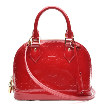 Louis Vuitton Vernis Alma BB Pomme D'Amour 1 of 8