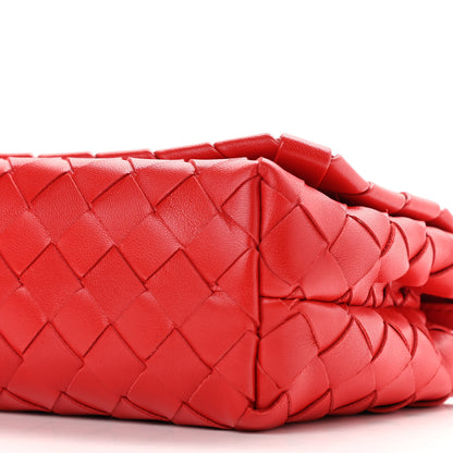 Bottega Veneta Nappa Intrecciato Mini Crossbody Red 9 of 9