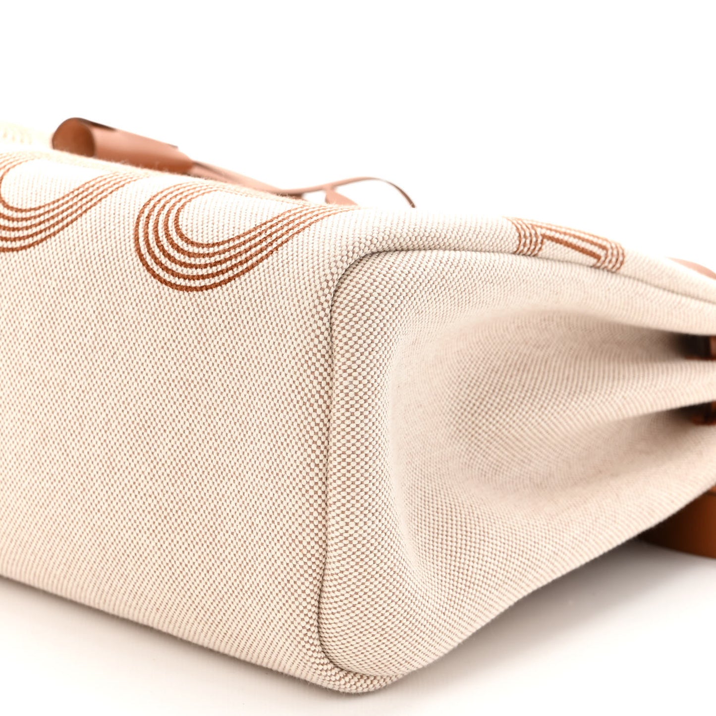 H Plume Canvas Vache Hunter Circuit 24 Herbag Zip Retourne 31 Fauve Ecru Beige