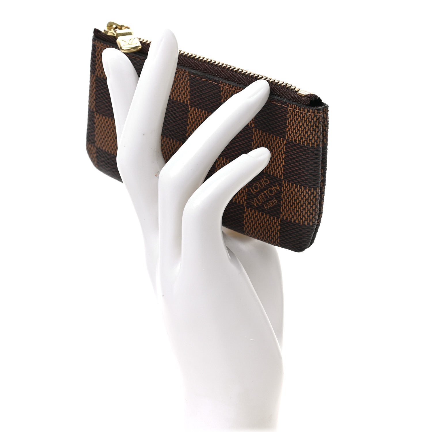 Louis Vuitton Damier Ebene Key Pouch 2 of 6