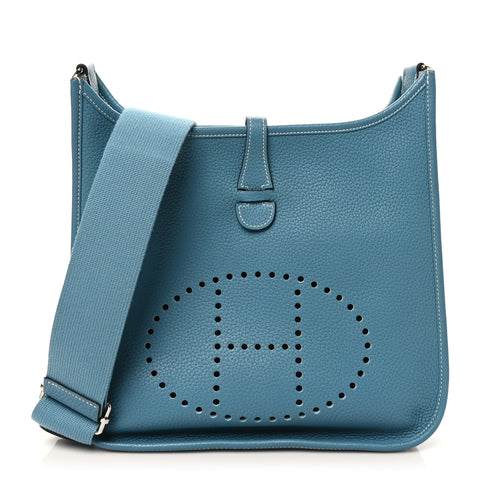 Taurillon Clemence Evelyne III PM Blue Jean