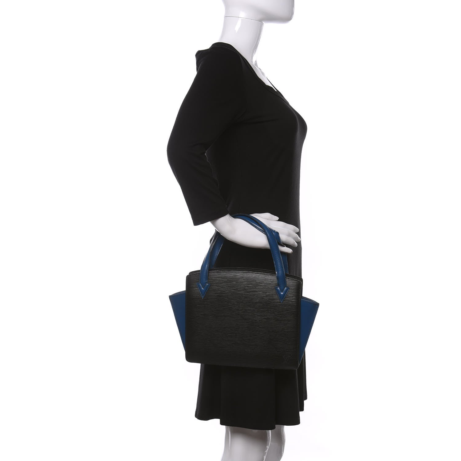 Louis Vuitton Epi Bi-Color Varenne Black Toledo 2 of 11