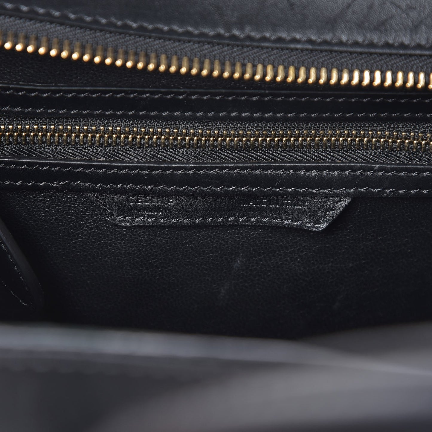 Smooth Calfskin Nubuck Micro Tri-Color Luggage Rust