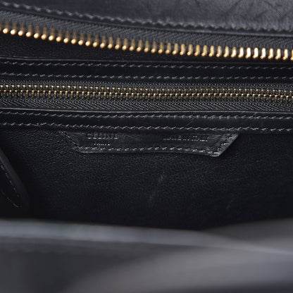 Celine Smooth Calfskin Nubuck Micro Tri-Color Luggage Rust 6 of 6