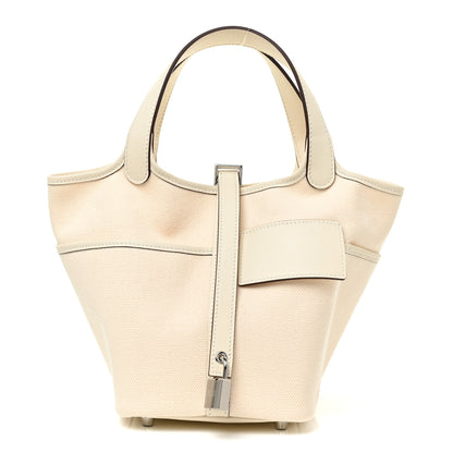 Hermes Toile Goeland Swift Cargo Picotin Lock 18 Nata 1 of 10