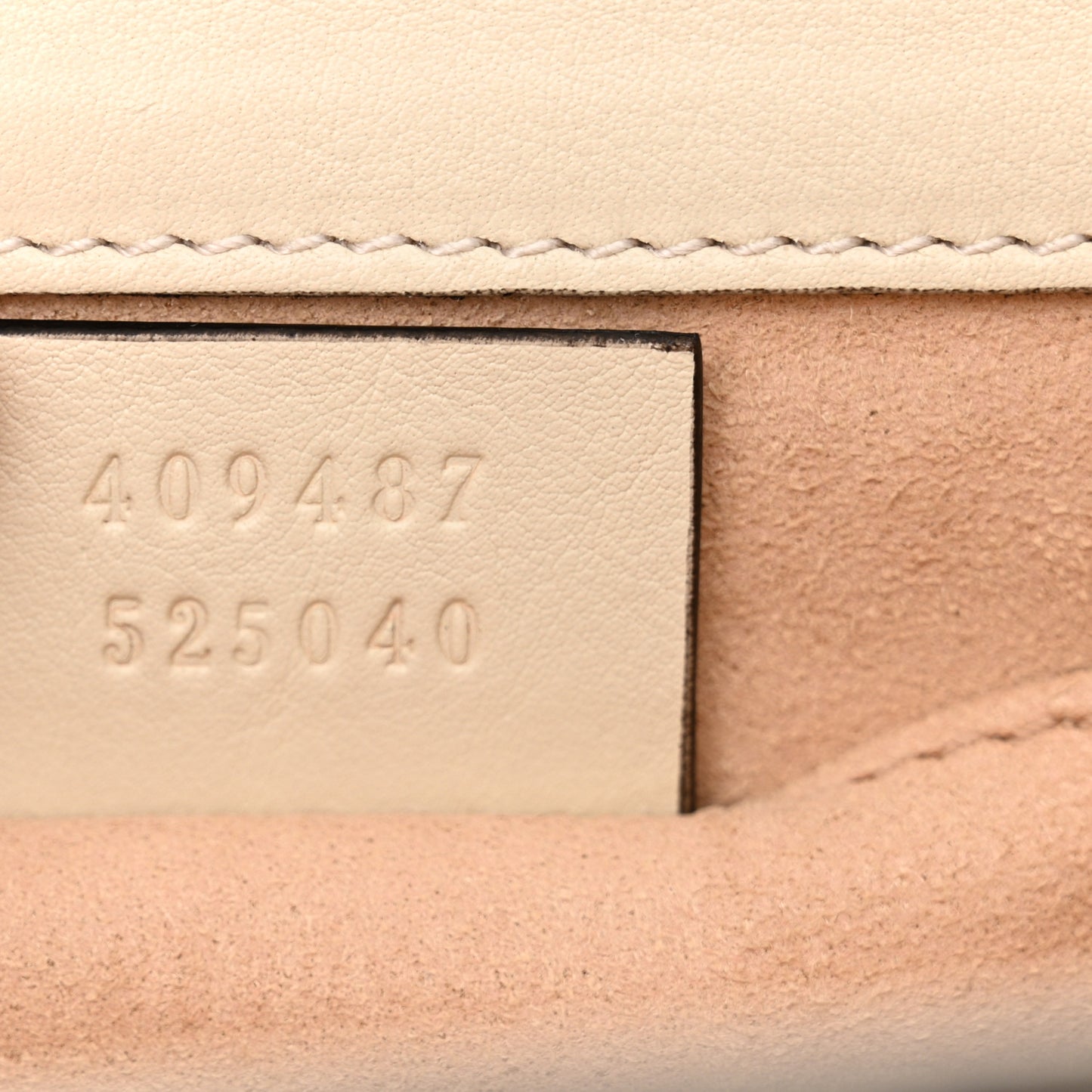 GG Supreme Monogram Calfskin Small Padlock Shoulder Bag Beige Mystic White Sun Oil