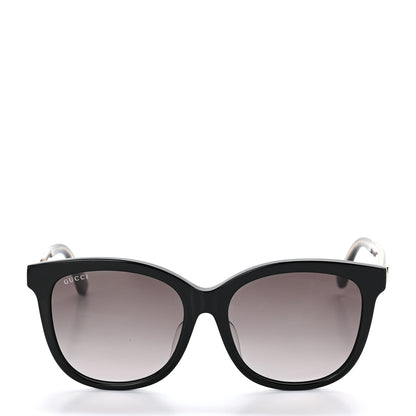 Gucci Round GG Sunglasses GG0028S Black 2 of 9