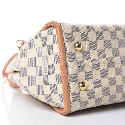 Louis Vuitton Damier Azur Propriano Rose Ballerine 5 of 12