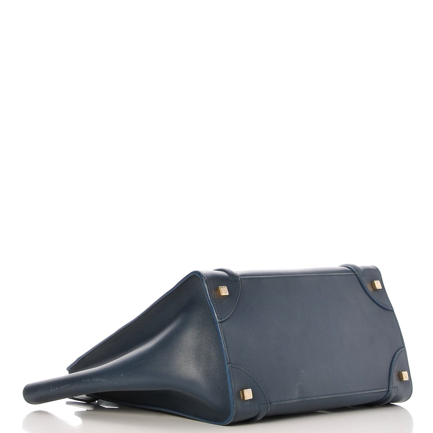 Drummed Calfskin Mini Luggage Orage