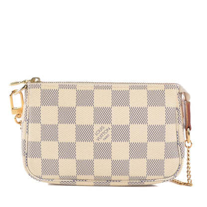 Louis Vuitton Damier Azur Mini Pochette Accessories 1 of 7